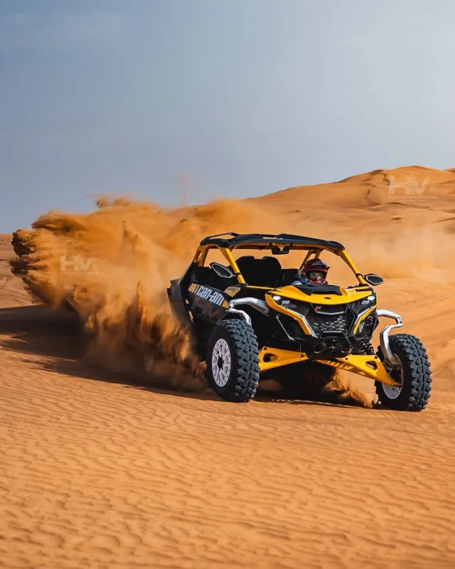 Can-Am Buggy Dubai in the Dubai desert