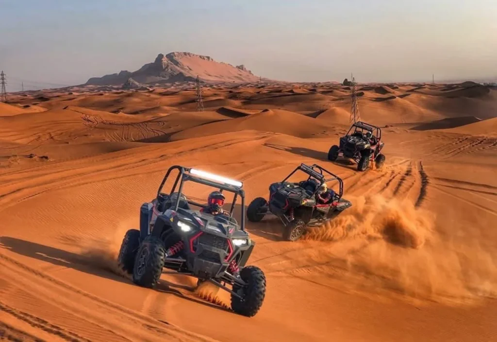 Privately guided buggy experience in the Dubai dunes